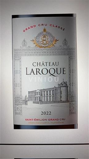 Bordoja Saint-Émilion Grand Cru Château Laroque GCC 2022