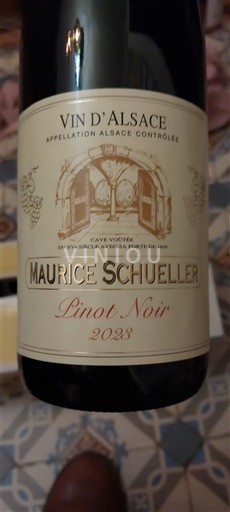 Алзас Пино ноар Maurice Schueller 2023