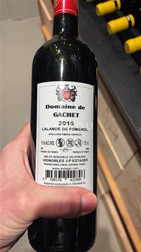 Bordoja Lalande-de-pomerol Domaine Gachet 2015