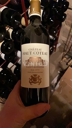Bordoja Saint-Estèphe Château Haut Coteau 2016