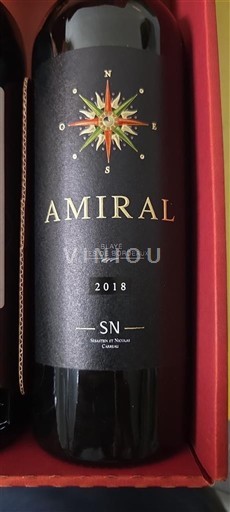 Bordoja Blaye-côtes-de-bordeaux SN (Souquet et Nicolau) Amiral 2018