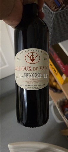 Bordeaux Graves Cailloux de Valgio 2018