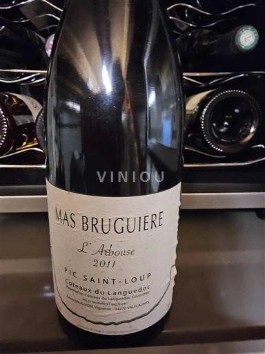 Languedok Pic-saint-loup Mas Bruguière L'Arbouse 2011