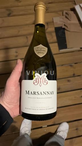 Burgund Marsannay Château Marsannay 2016