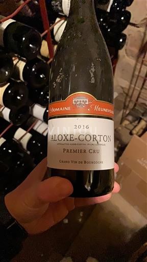 Burgundi Aloxe-Corton Premier Cru Domaine Meuneveaux 2016