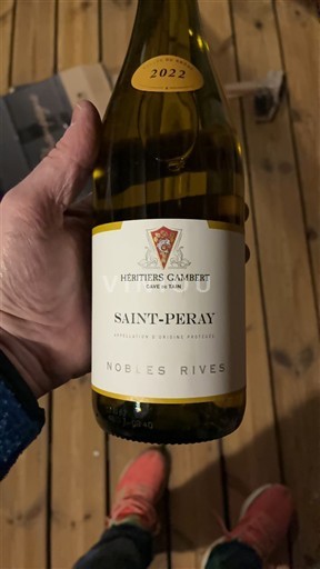 Lugina e Ronës Saint-Péray Héritiers Gambert Cave de Tain Nobles Rives 2022