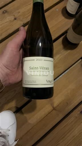 Burgundi Saint-Véran Verget Terroirs de Davayé 2023