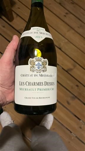 Bourgondië Meursault Premier Cru Château Meursault Les Charmes Dessus 2015