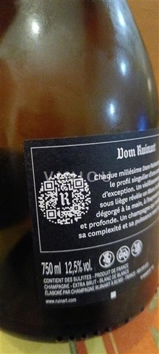 Shampanjë Dom Ruinart Jo Viti