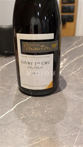 Burgundija Nespecificirano Premier Cru Domaine Mouton Clos Charlé 2015