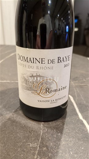 Lugina e Ronës Bregdeti i Rodanit Domaine Baye La Romaine 2023