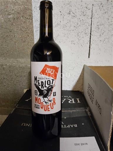 Burdeos Bordeaux Prédignac Merlot Moqueur 2023