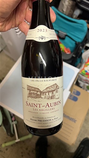 Burgund Saint-Aubin Henri Prudhon & Fils Les Argilliers 2023