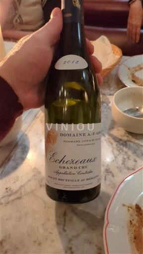 Burgundi Echezeaux Grand Cru Domaine A. et P. de Villaine 2012