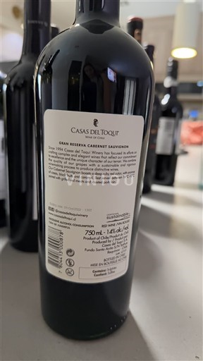 Dolina Maipo Маипо Централ Casas del Toqui Gran Reserva Cabernet Sauvignon 2021