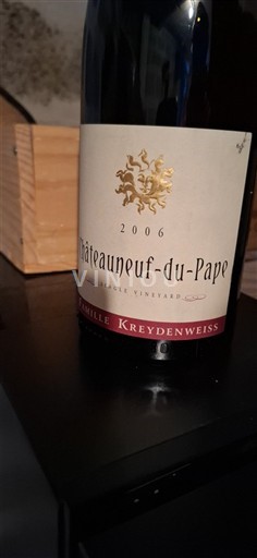 Valle del Ródano Châteauneuf-du-Pape. Famille Kreydenweiss 2006