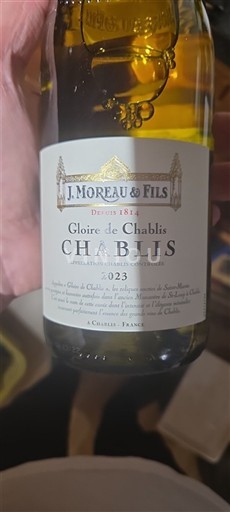 Burgund Chablis J. Moreau & Fils Gloire de Chablis 2023
