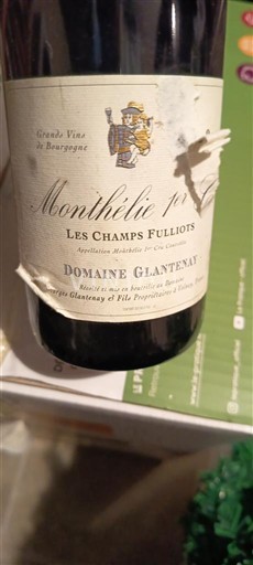 Burgundi Monthélie Premier Cru Domaine Glantenay Les Champs Fulliots 2009