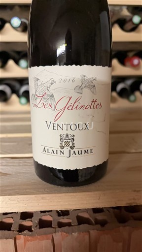 Lugina e Ronës Ventoux Alain Jaume Les Gélinottes 2016