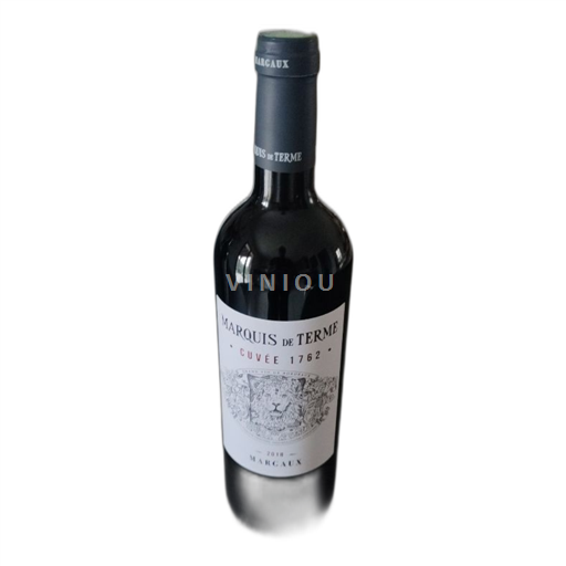 Bordeaux Margaux Marquis de Terme 1762 2018