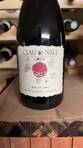 Lugina e Luarës Anžu Clau de Nell Cabernet Franc 2014