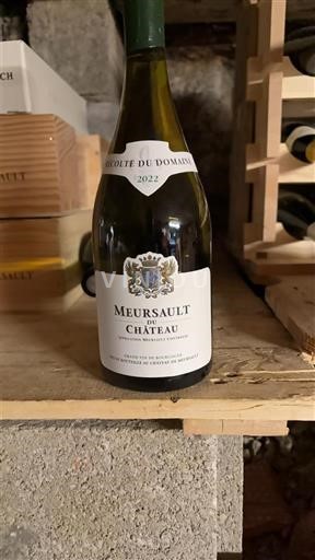 Burgundi Meursault Château Meursault Meursault du Château 2022