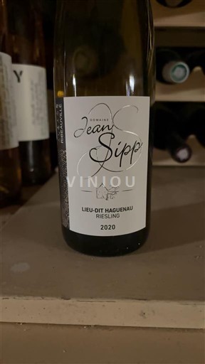 Алзас Rizling Domaine Jean Sipp Lieu-dit Haguenau 2020