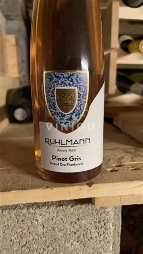 Алзас Пино гри Grand Cru Ruhlmann Frankstein 2020
