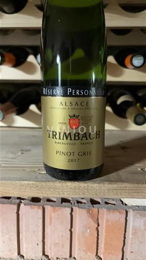 Алзас Аласас Trimbach Réserve Personnelle 2017