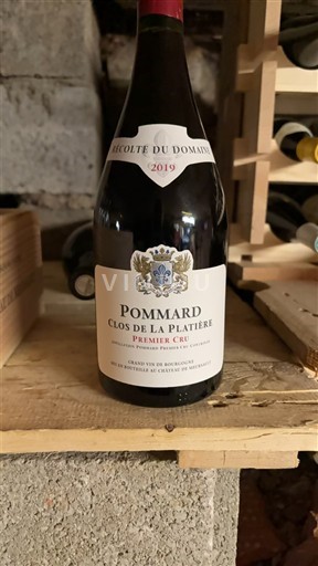Burgundi Pommard Premier Cru Château Meursault Clos de la Platière 2019