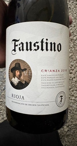 La Rioja Rioja Faustino Crianza 2018