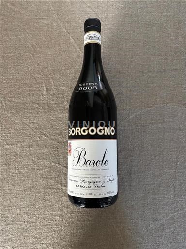 Piemonte Barolo Borgogno Riserva 2003