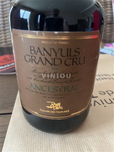 Ruzijon Banyuls Grand Cru Cellier des Templiers Ancestral 2001