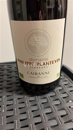 Vale do Ródano Cairanne Domaine Philippe Plantevin 2020 Não Sazonado