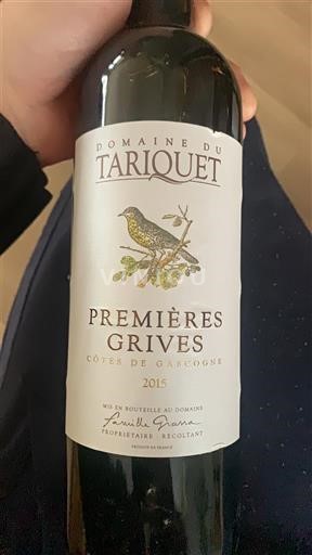 Југозапад Гаскоњски предели Domaine Tariquet Premières Grives 2015