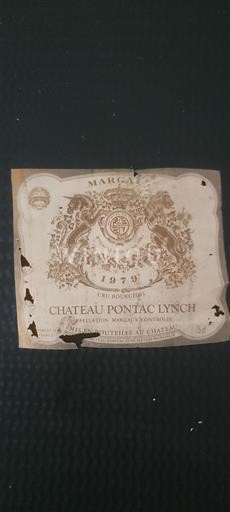 Bordo Margaux Château Pontac Lynch 1979