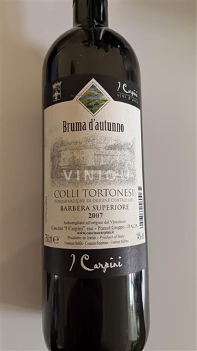 Piemonte Colli Tortonesi I Carpini Bruma d'autunno 2007