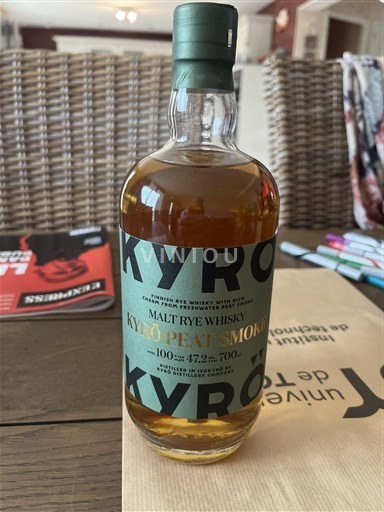 Whisky Rye Whisky Kyro Peat Smoke Kyrö Distillery 1a Finland Lahti