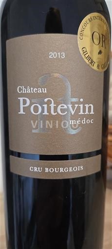 Bordoja Médoc Château Poitevin 2013