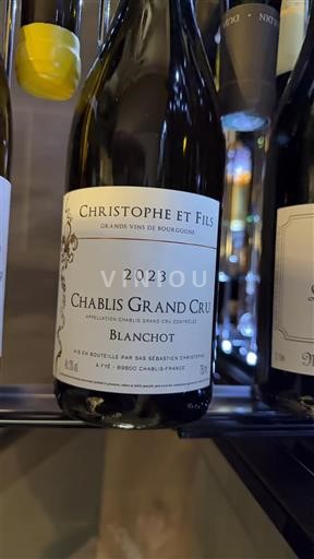 Burgundi Chablis Grand Cru Christophe et Fils Blanchot 2023