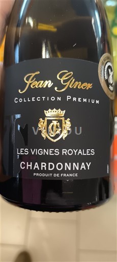 Languedoc og Roussillon Pays d'oc Jean Giner Les Vignes Royales Ikke-årgang