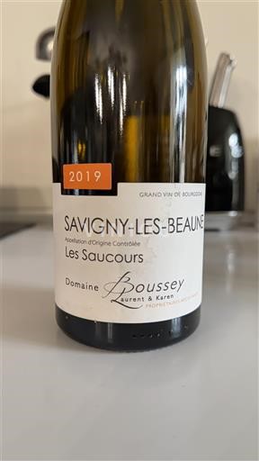 Burgundi Savigny-lès-Beaune Domaine Boussey Les Saucours 2019