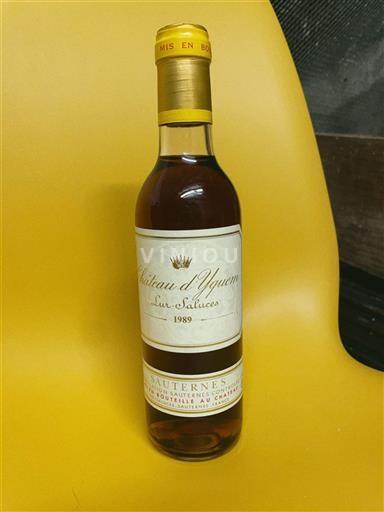 Bordoja Sauternes Premier Cru Château Yquem 1989