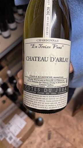 Žura Кот д'Жура Château Arlay En Treize Vent 2020