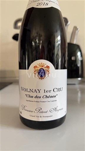 Burgundi Volnay Premier Cru Domaine Pointet Ampeau Clos des Chênes 2018