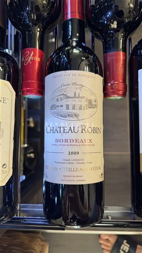 Bordoja Bordo Château Robin Prestige 2009