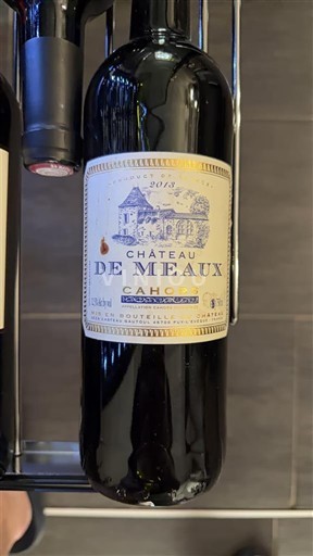 Sørvest Cahors Château Meaux 2013