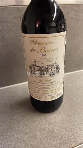 Jugperëndim Bergerak Domaine Bernis 1998