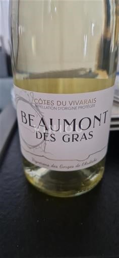 Рона долина Кот-дю-Виваре Beaumont des Gras Non Millésimé