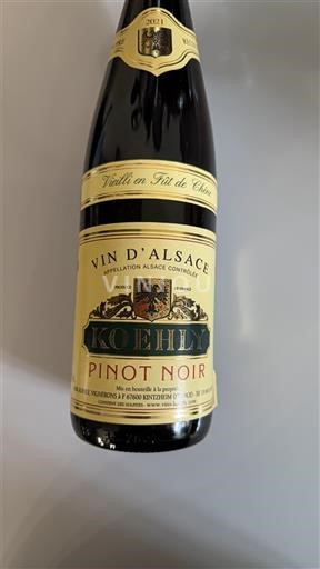 Алзас Пино ноар Koehly Pinot noir 2021